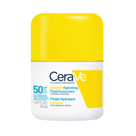 CeraVe Invisible Hydrating Fluid Sunscreen SPF50 - 50ml