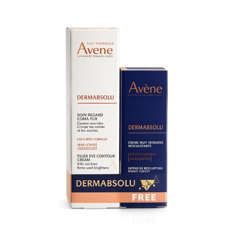 DermAbsolu Filler Eye Contour Cream & Intensive Resculpting Night Cream Duo Pack
