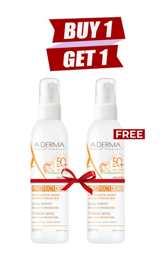 Buy 1 get 1 Aderma SPF50+ Protect kids Spray