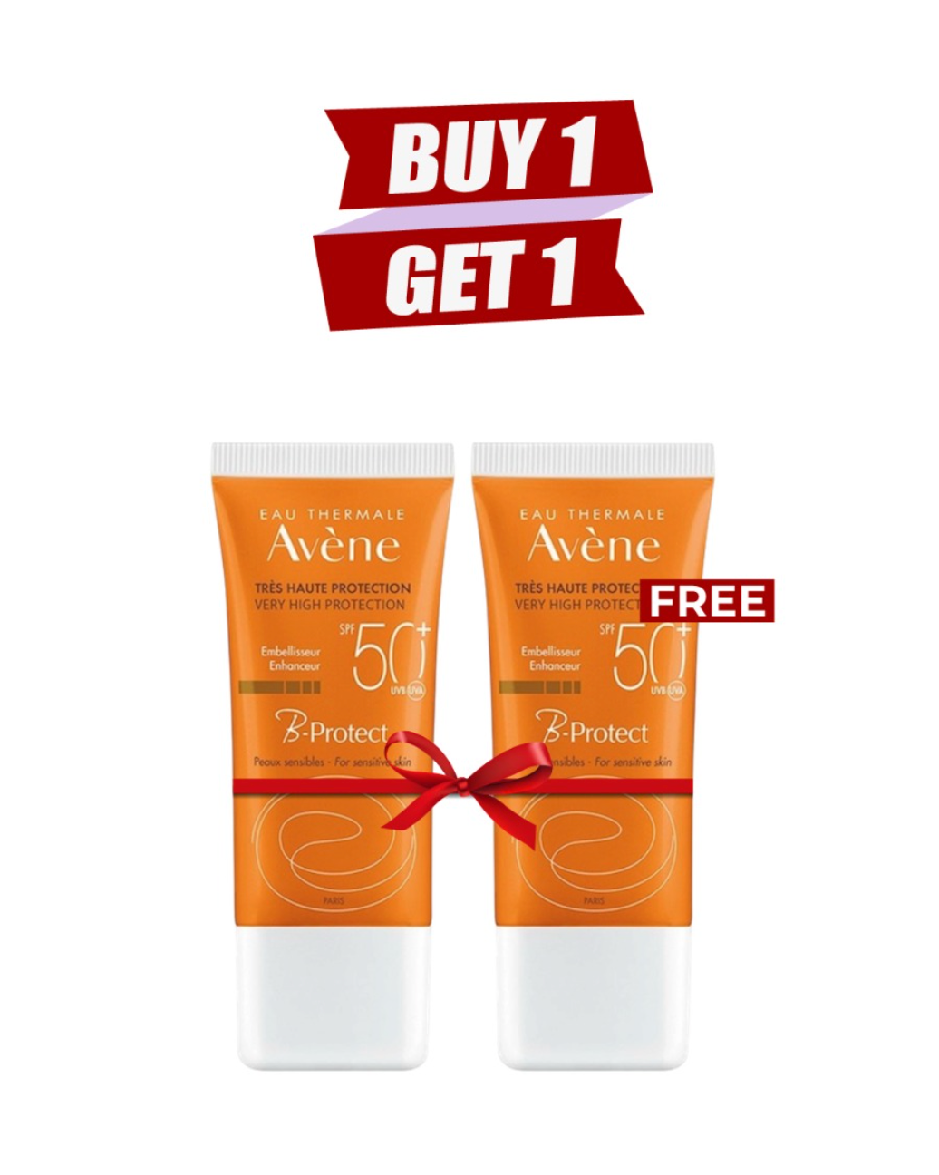 Buy 1 get 1 Avene Very High Protection B-Protect SPF50+ for sensitive skin