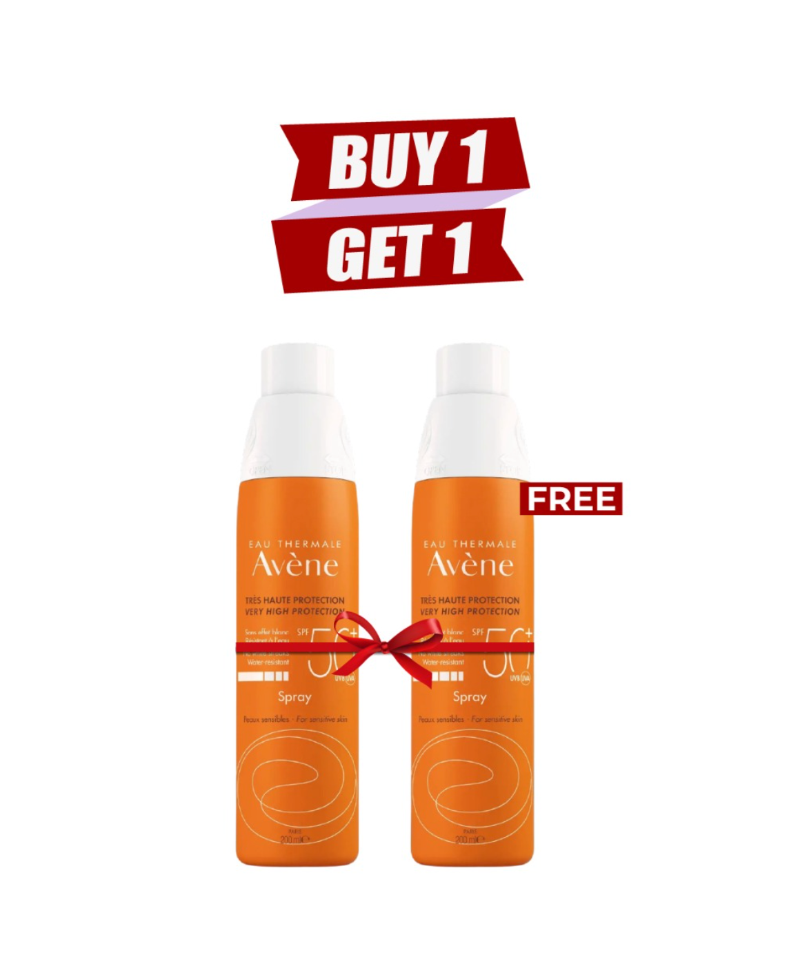 Buy 1 get 1 Avene Very high protection SPF50+ Spray