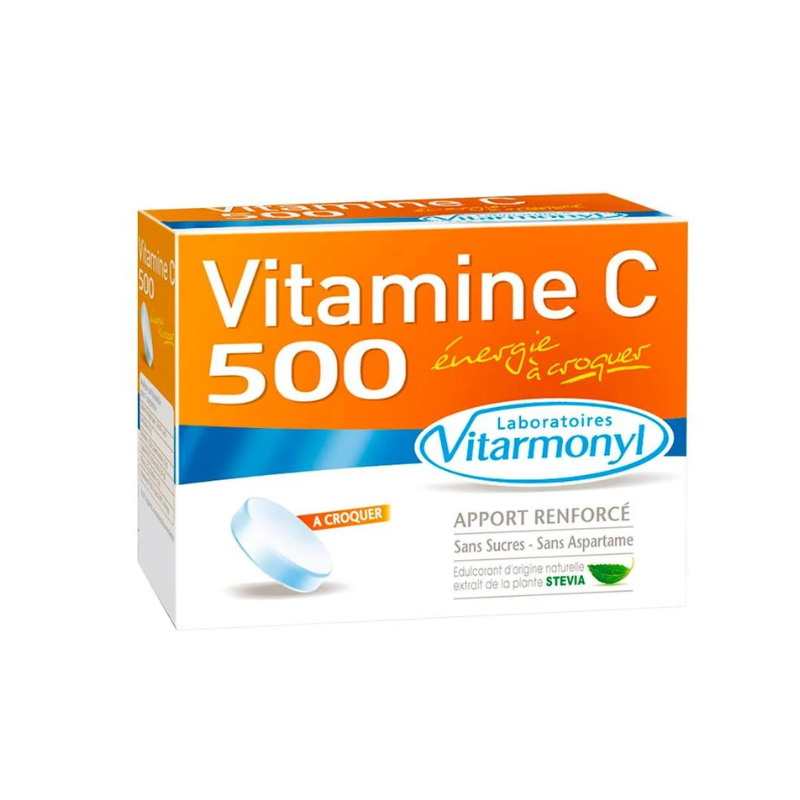 Vitamine C 500 Énergie à Croquer