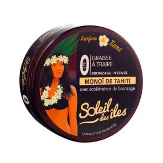 Soleil Des Iles Graisse A Traire Bronzage Intense - Parfum Tiaré