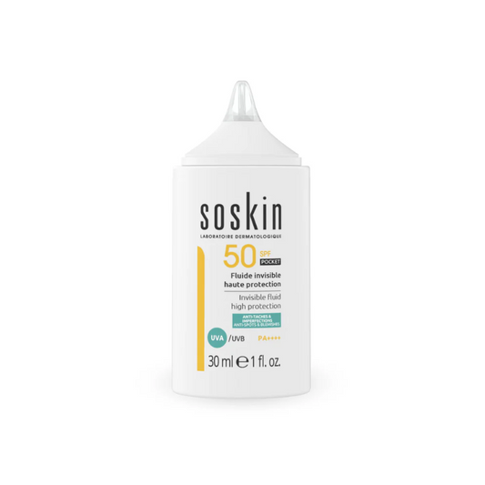 Soskin SPF50 Pocket Invisible Fluide High Protection 