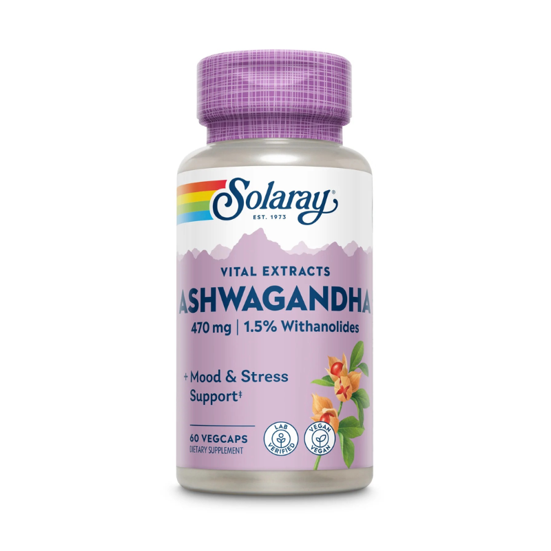Solaray Ashwagandha Extract 470 mg