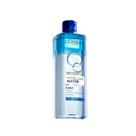 L'Oreal Paris Micellar Bi Phase for Waterproof Makeup & Deep Cleansing 400ml