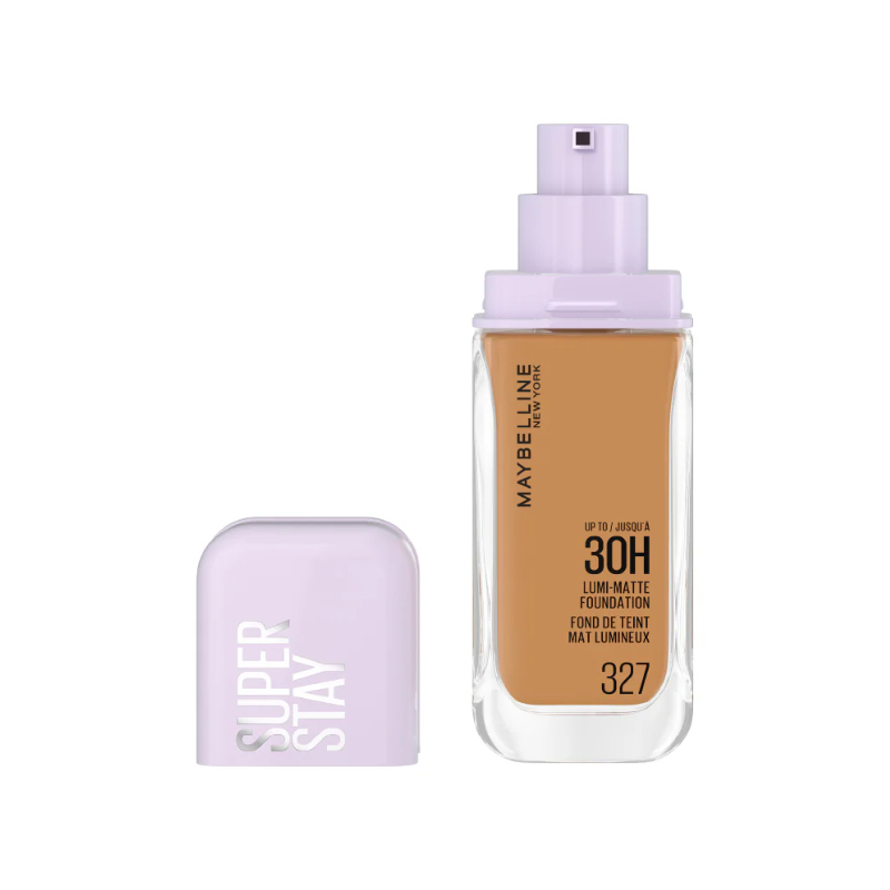 Maybelline New York Super Stay Lumi-Matte, Light As Air Foundation - 30H Longwear Shade 327