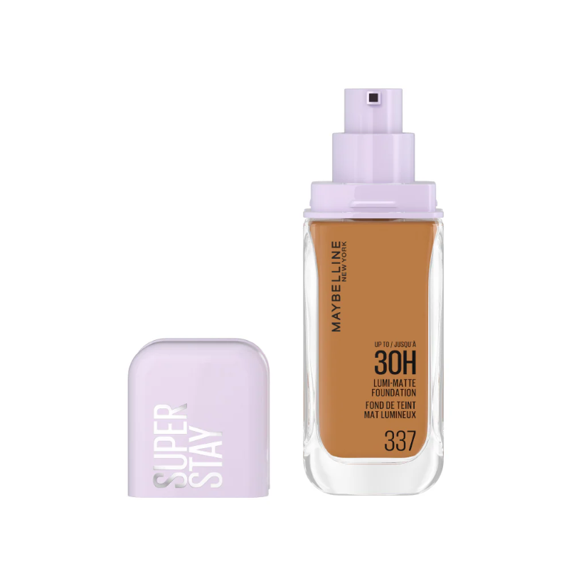 Maybelline New York Super Stay Lumi-Matte, Light As Air Foundation - 30H Longwear Shade 337