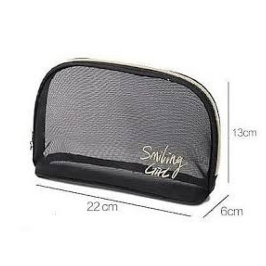 Ecarla Smiling Girl travel toiletry bag 3