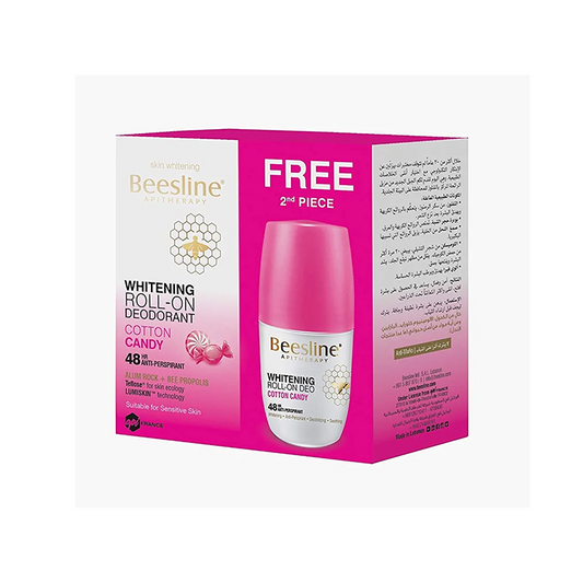 Buy 1 Get 1 Free: Whitening Roll-On Deodorant - Cotton Candy