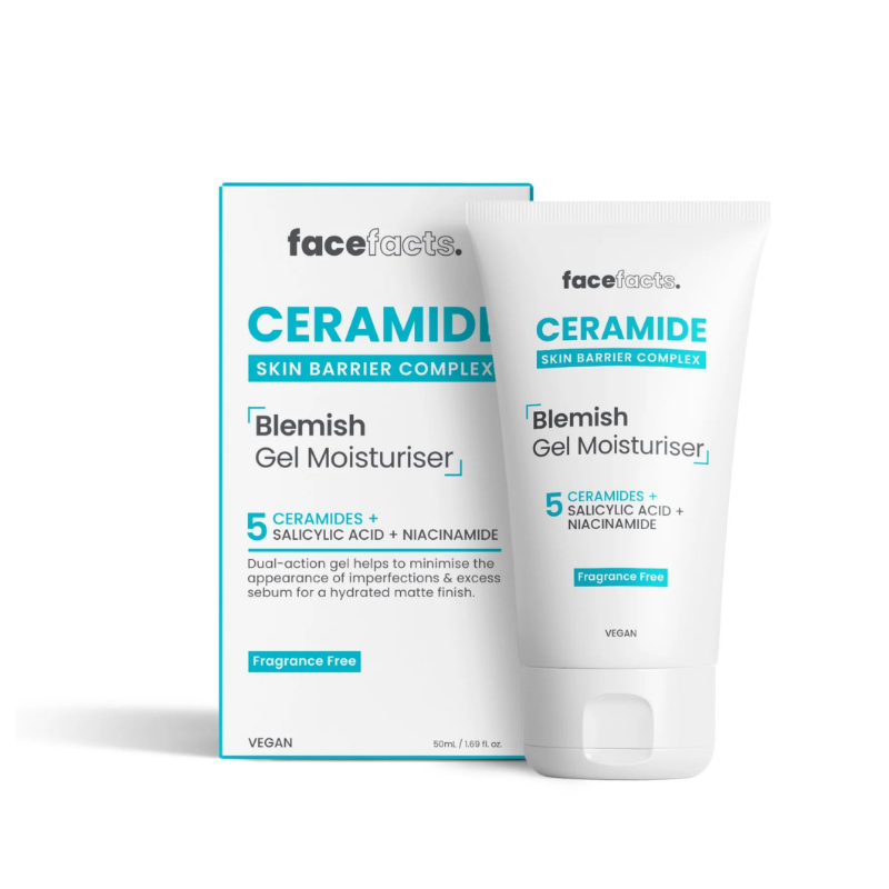 FaceFacts  CERAMIDE BLEMISH GEL MOISTURISER