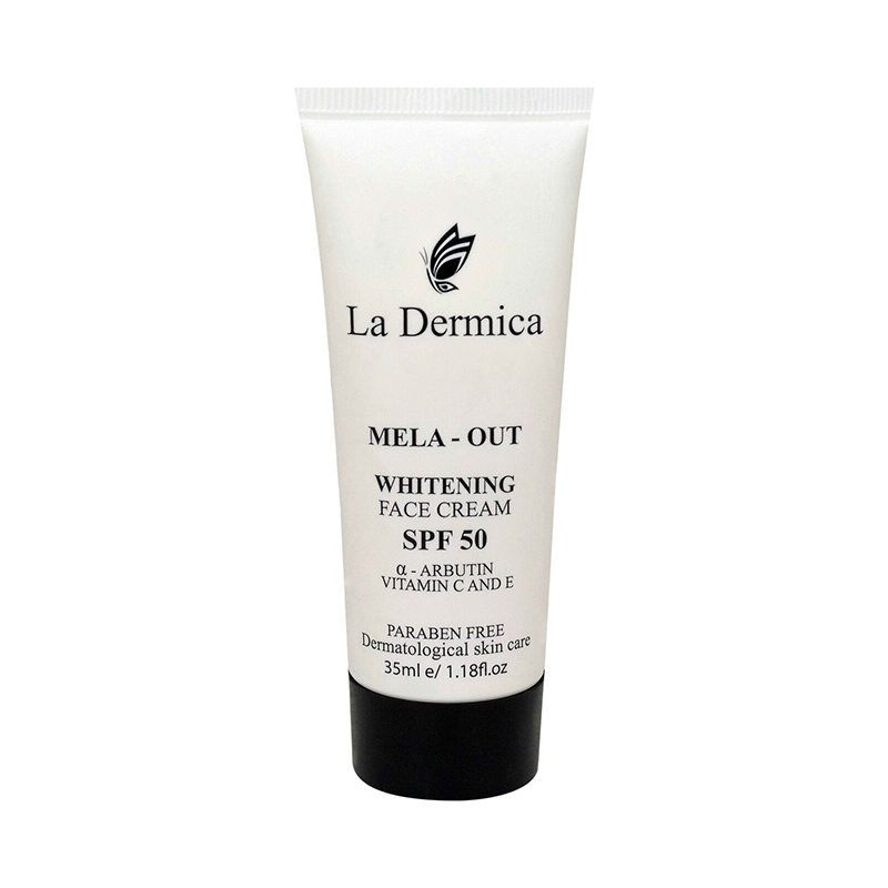 La Dermica Mela - Out Whitening Face Cream SPF50