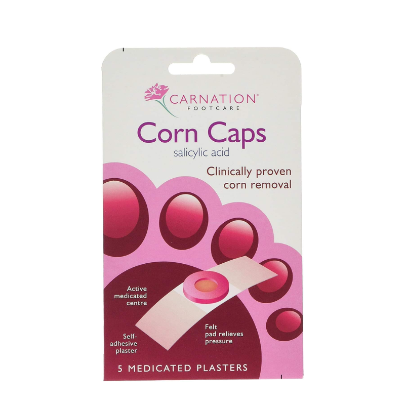 CARNATION CORN CAPS - 5 PLASTERS
