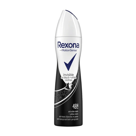 Rexona Deo Woman Antiperspirant Invisible Black & White