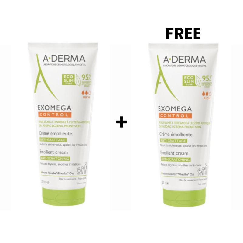 Buy 1 Get 1 Free Exomega Emollient Cream